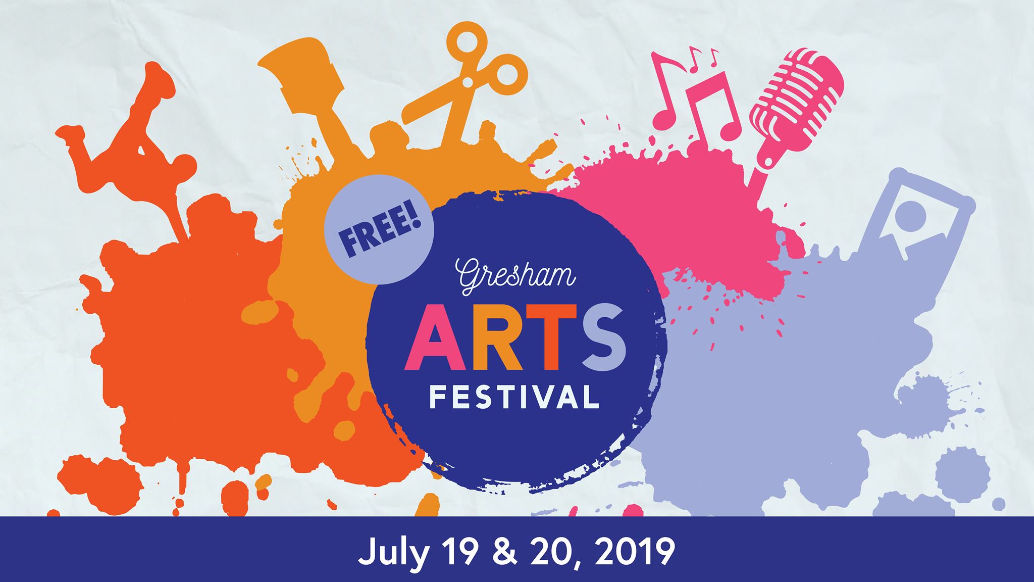 Gresham Arts Festival July 19th & 20th, 2019