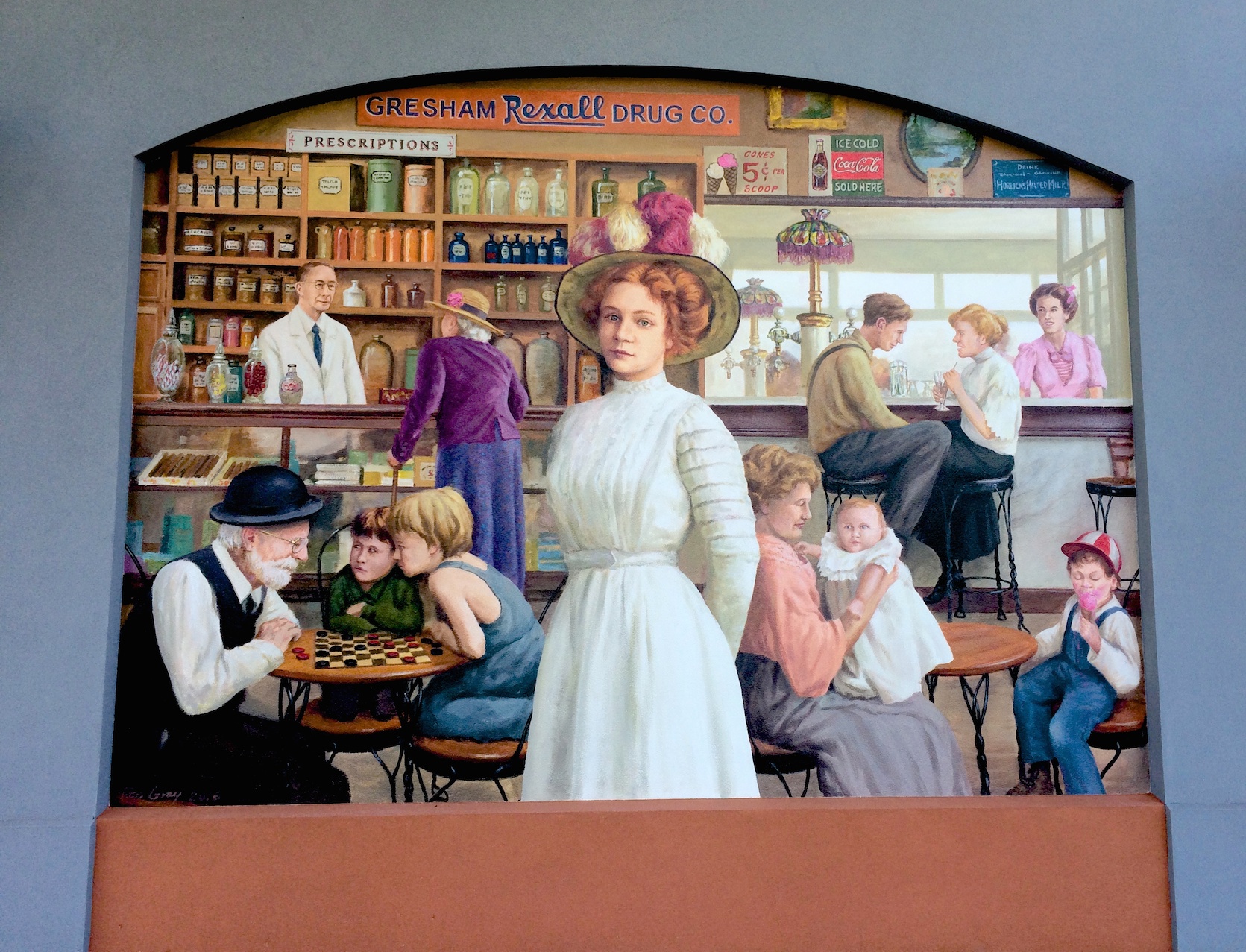 Photo of Mural on Main Street